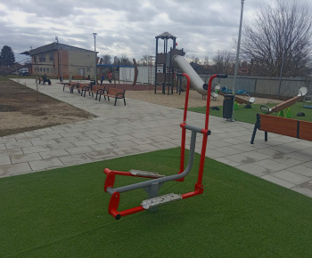Projekty - publicita / Areál pohybových a voľnočasových aktivít v obci Streda nad Bodrogom - foto