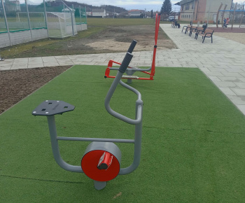 Projekty - publicita / Areál pohybových a voľnočasových aktivít v obci Streda nad Bodrogom - foto