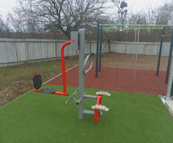 Projekty - publicita / Areál pohybových a voľnočasových aktivít v obci Streda nad Bodrogom - foto