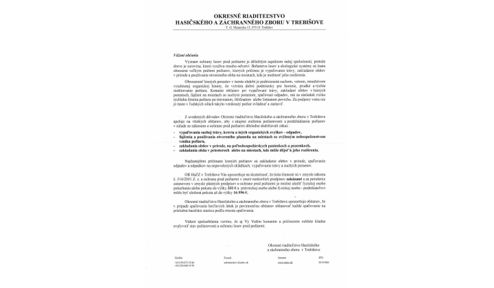 Ochrana lesov pred požiarmi