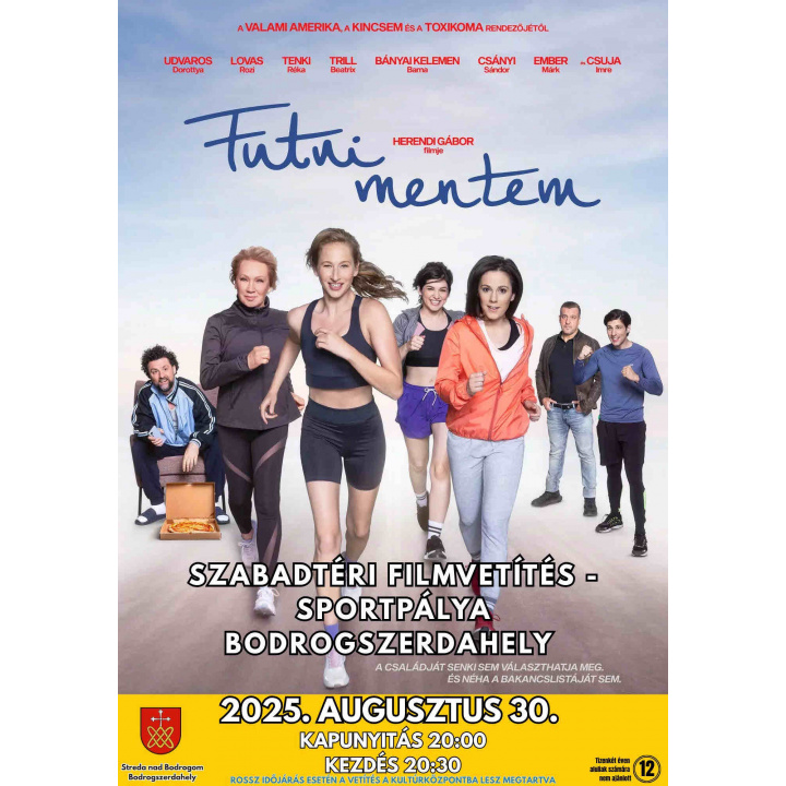 Premietanie filmu ’’Futni mentem’’ na športovom ihrisku