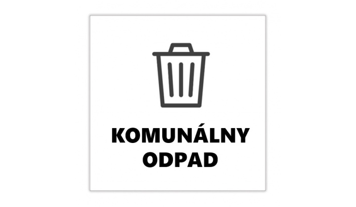 Prevzatie nálepiek na zberné nádoby na komunálny odpad