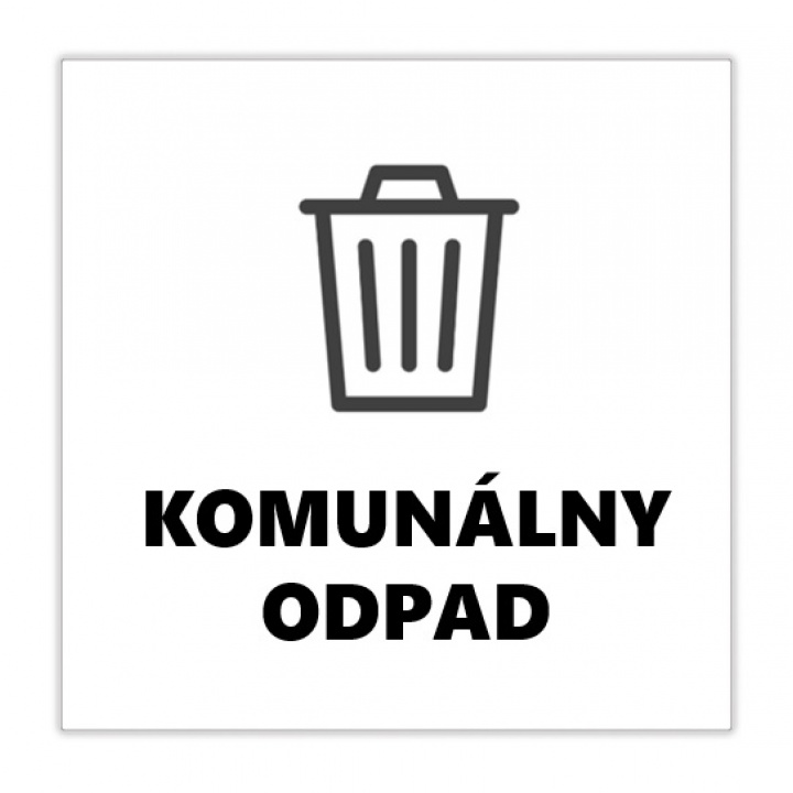 Prevzatie nálepiek na zberné nádoby na komunálny odpad