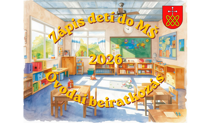 Zápis - Beiratkozás 2026